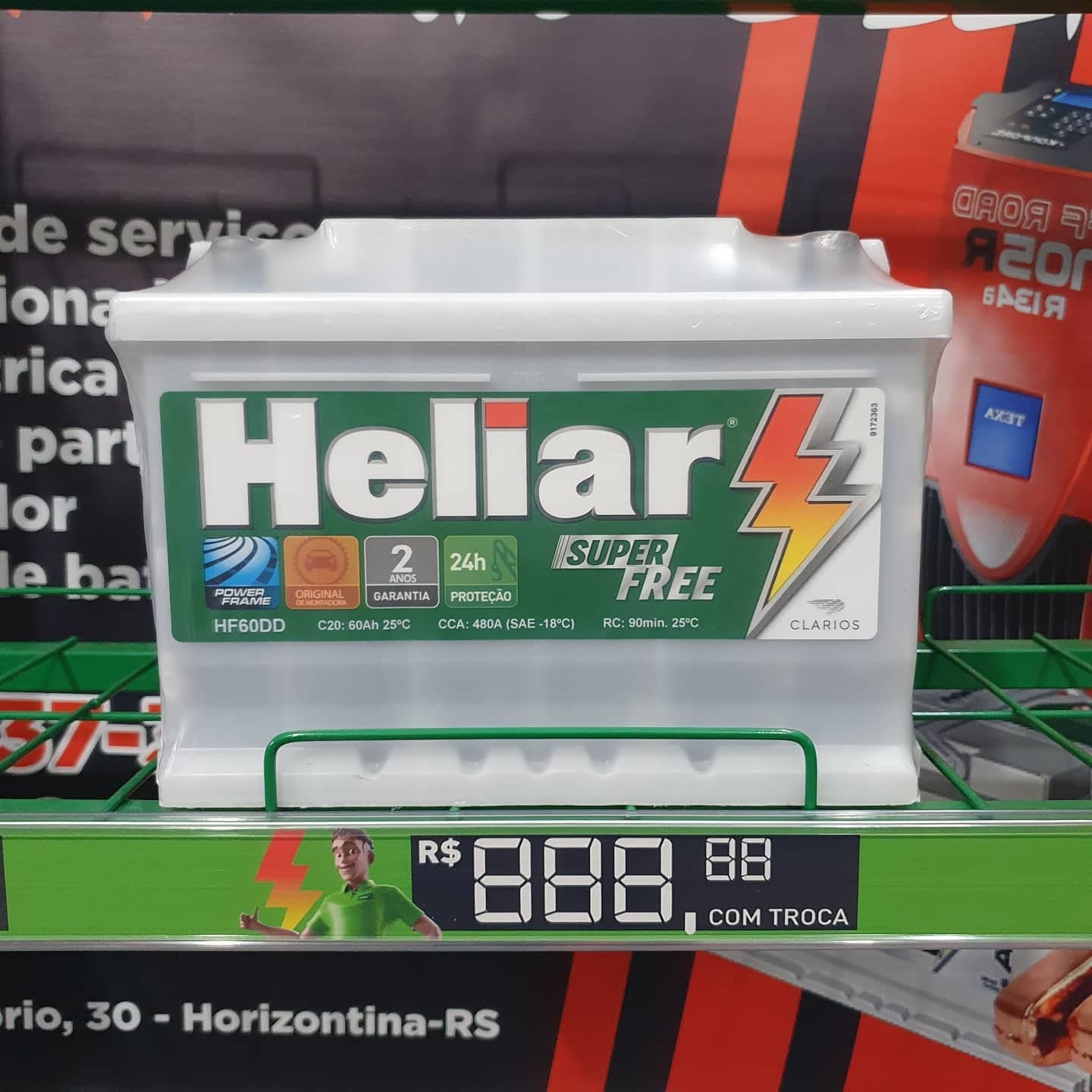 Imagem de bateria Heliar